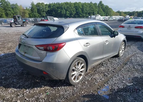 2014 Mazda 3 Grand Touring z USA, uszkodzony, nr VIN JM1BM1M34E1183458